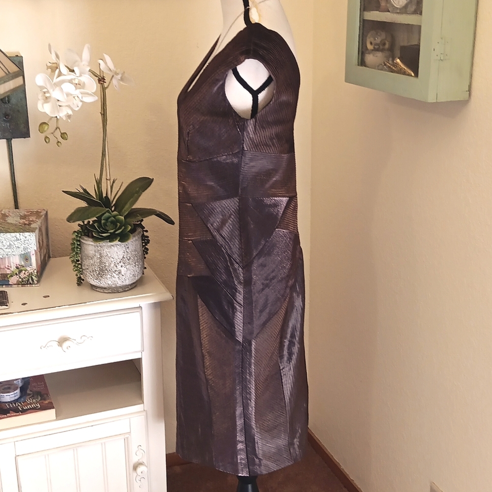 Maggy London Purple Sheath Dress - Picture 5 of 11